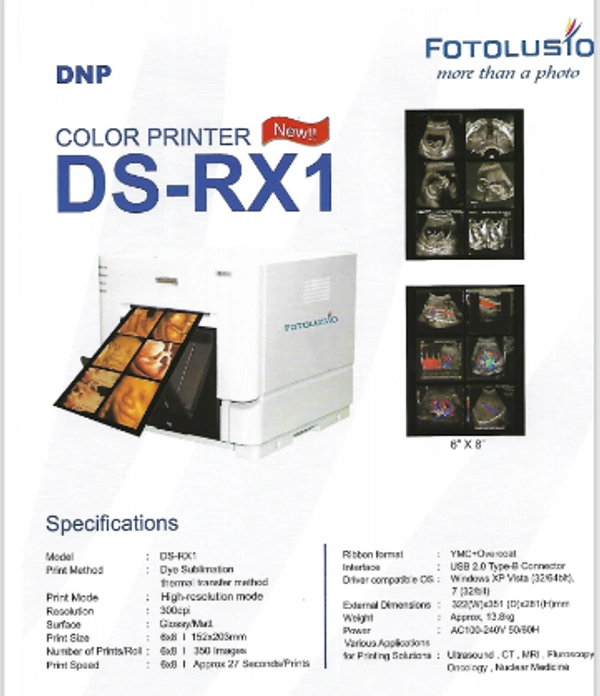 Photolus DICOM Printer Photolus Model DS-RX-1